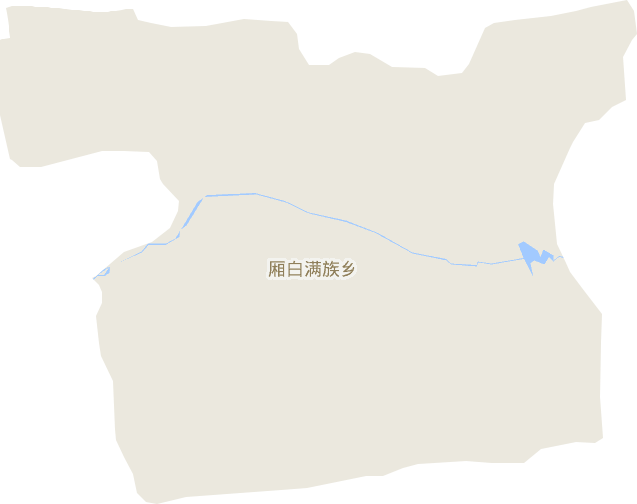 厢白满族乡电子地图