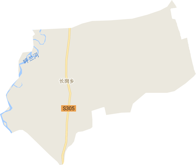 长岗乡电子地图