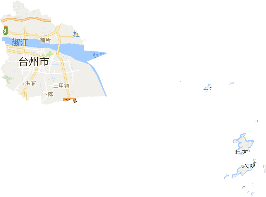 椒江区电子地图