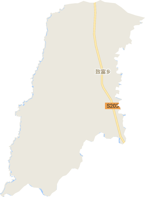 致富乡电子地图