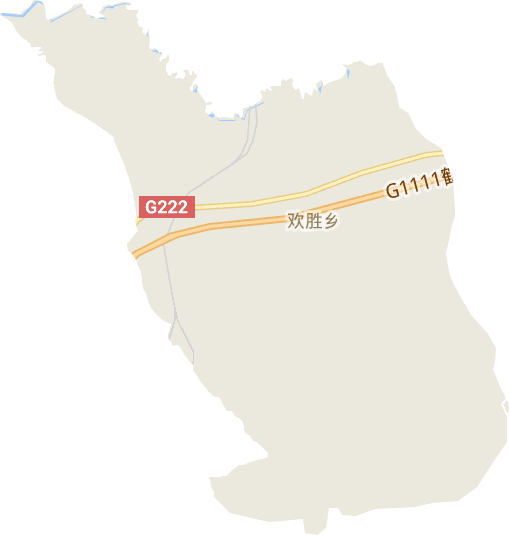 欢胜乡电子地图