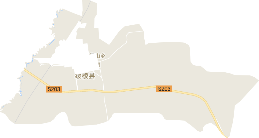 靠山乡电子地图