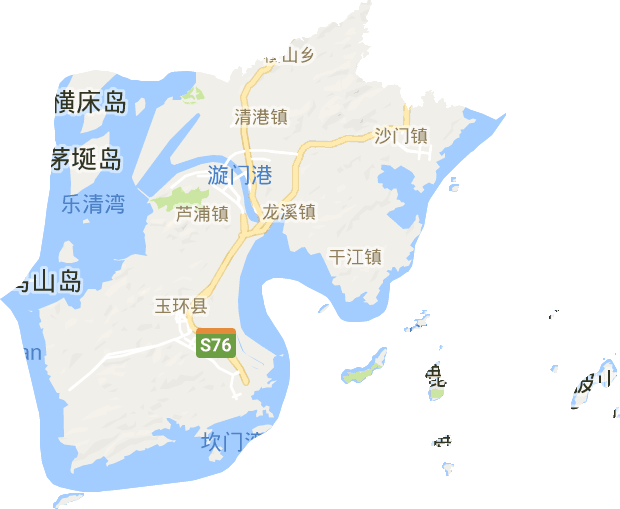 玉环市电子地图