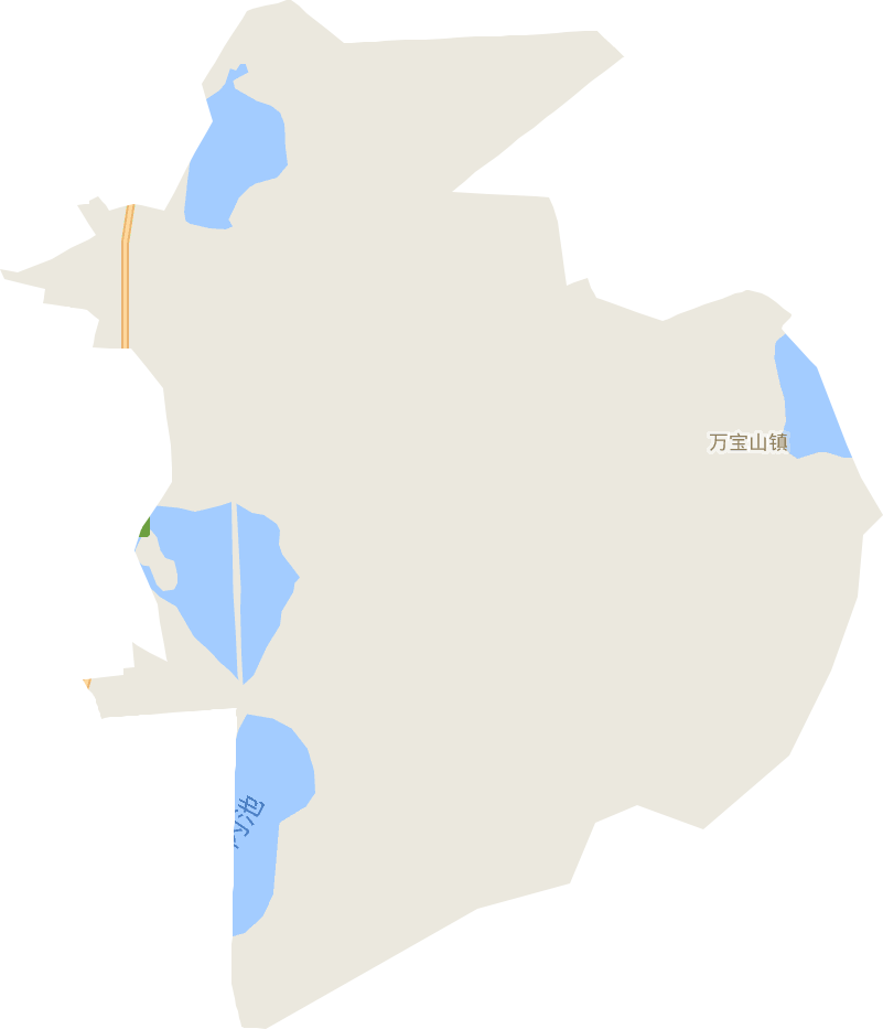 万宝山镇电子地图