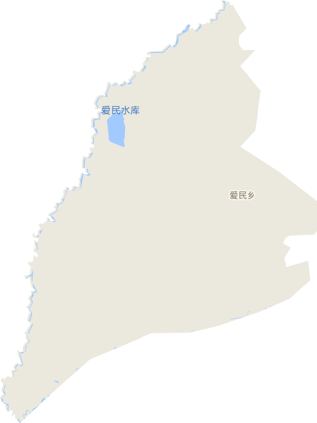 爱民乡电子地图