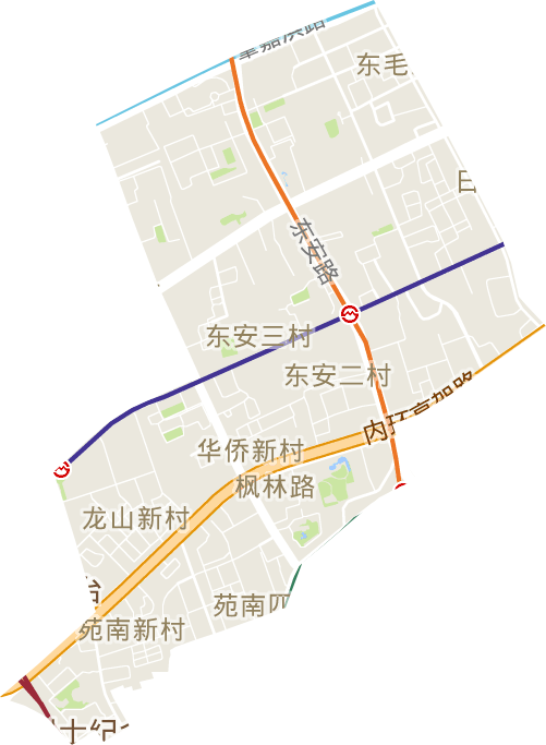 枫林路街道电子地图