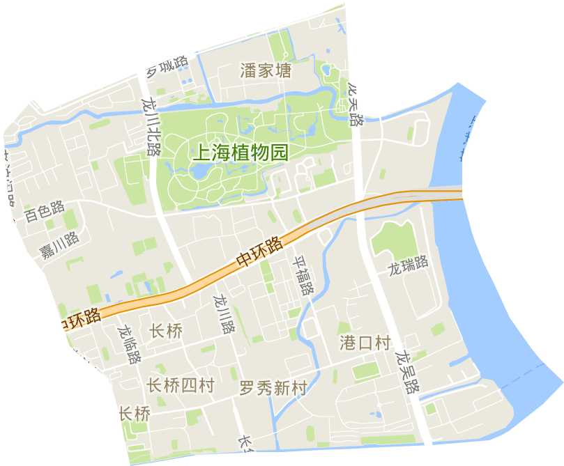 长桥街道电子地图