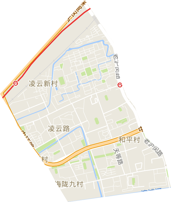 凌云路街道电子地图