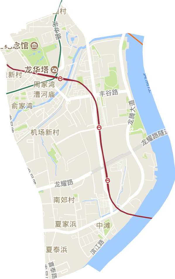 龙华街道电子地图