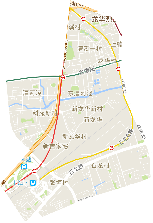 漕河泾街道电子地图