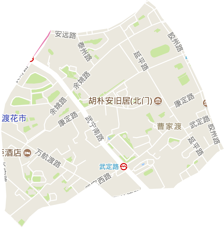 曹家渡街道电子地图