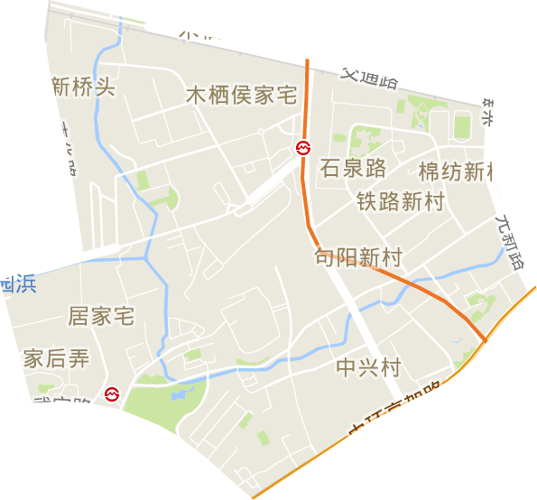 石泉路街道电子地图