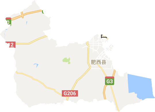 肥西县电子地图