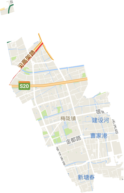 梅陇镇电子地图