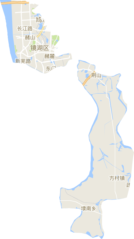 镜湖区电子地图
