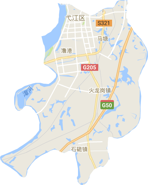 弋江区电子地图