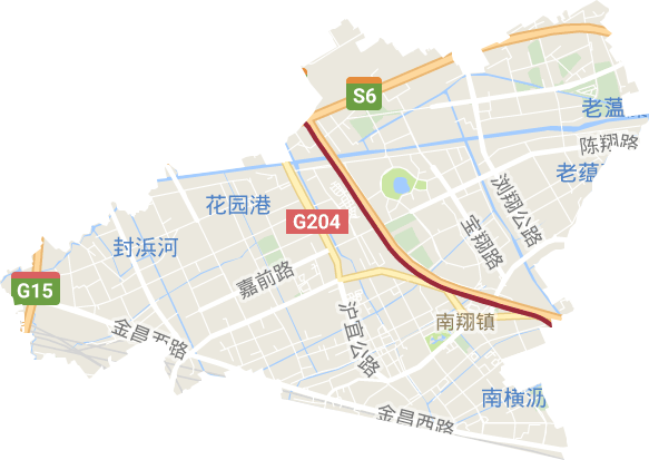 南翔镇电子地图