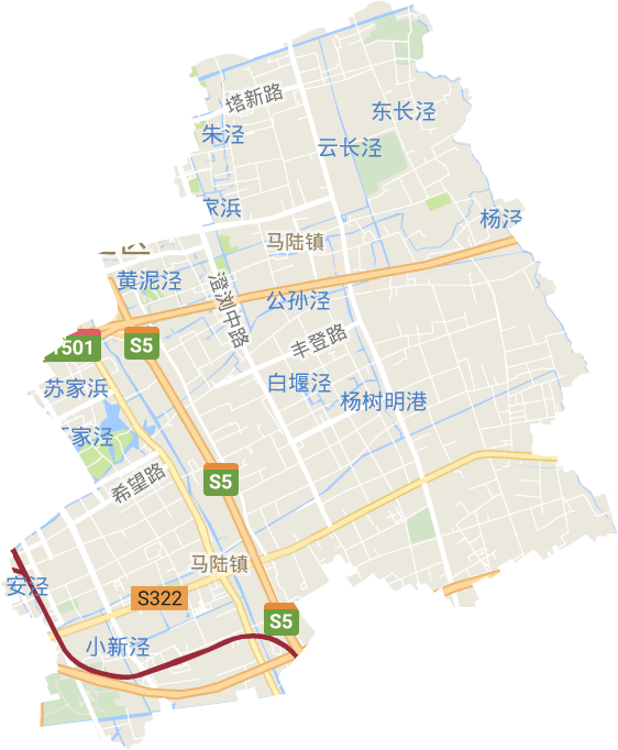 马陆镇电子地图