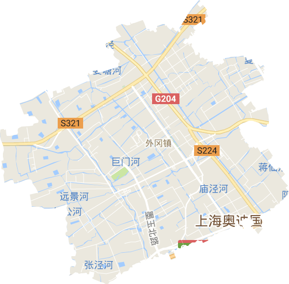 外冈镇电子地图