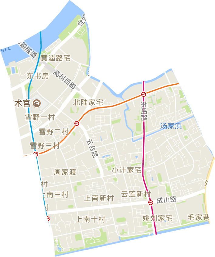 周家渡街道电子地图