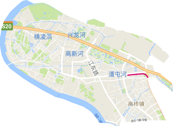 高桥镇电子地图