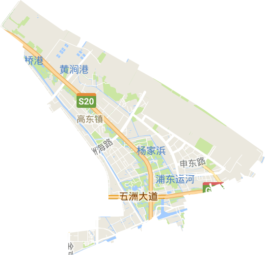高东镇电子地图