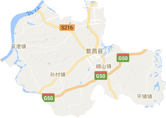 繁昌区电子地图