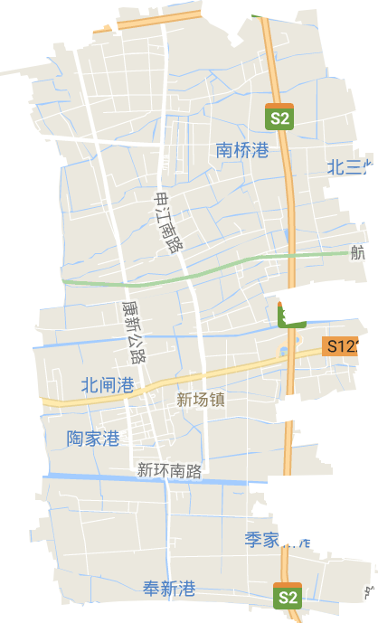 新场镇电子地图