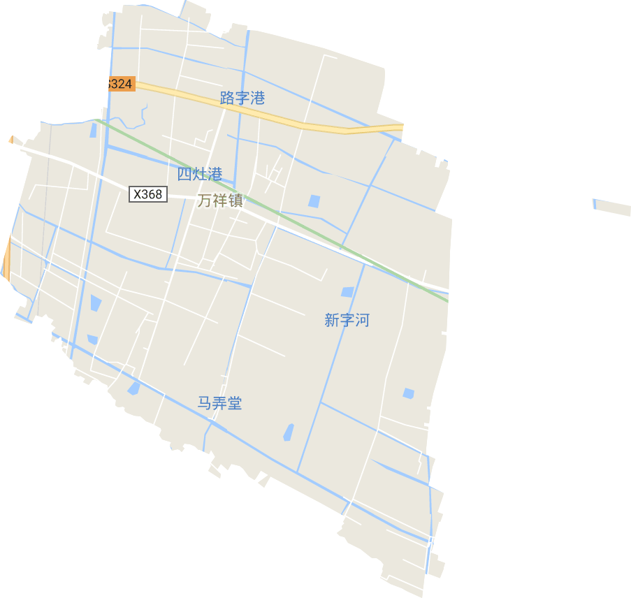 万祥镇电子地图