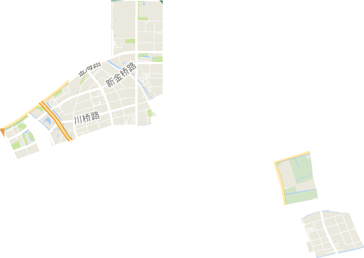 金桥经济技术开发区电子地图