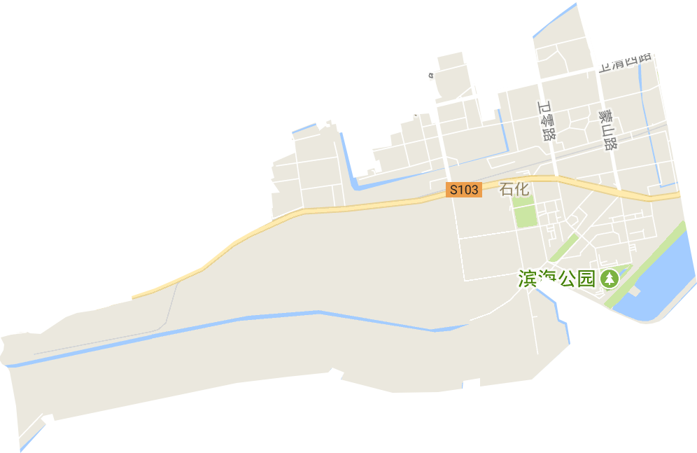 石化街道电子地图