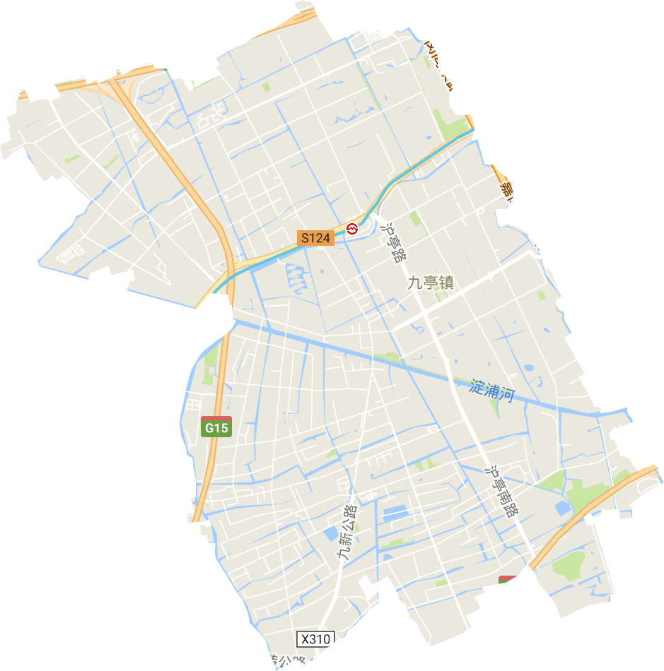 九亭镇电子地图