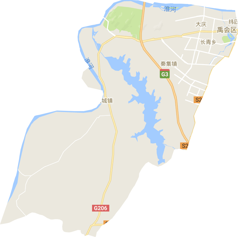 禹会区电子地图