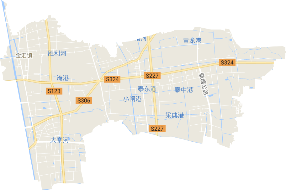 金汇镇电子地图