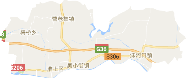淮上区电子地图