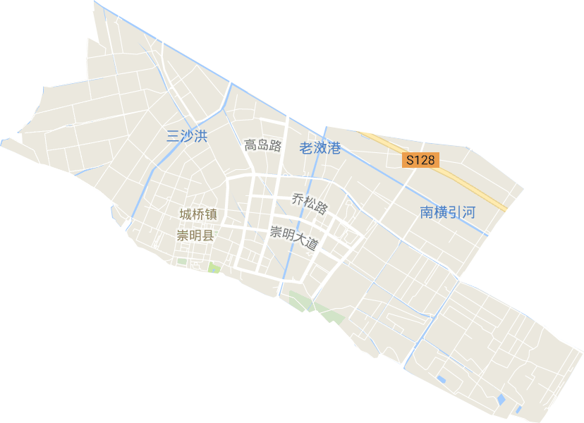 城桥镇电子地图