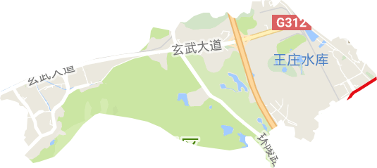 玄武湖街道电子地图