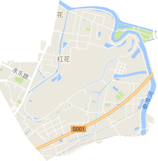 红花街道电子地图