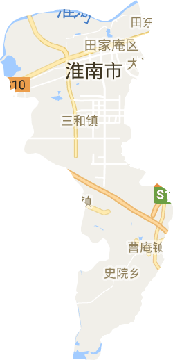田家庵区电子地图