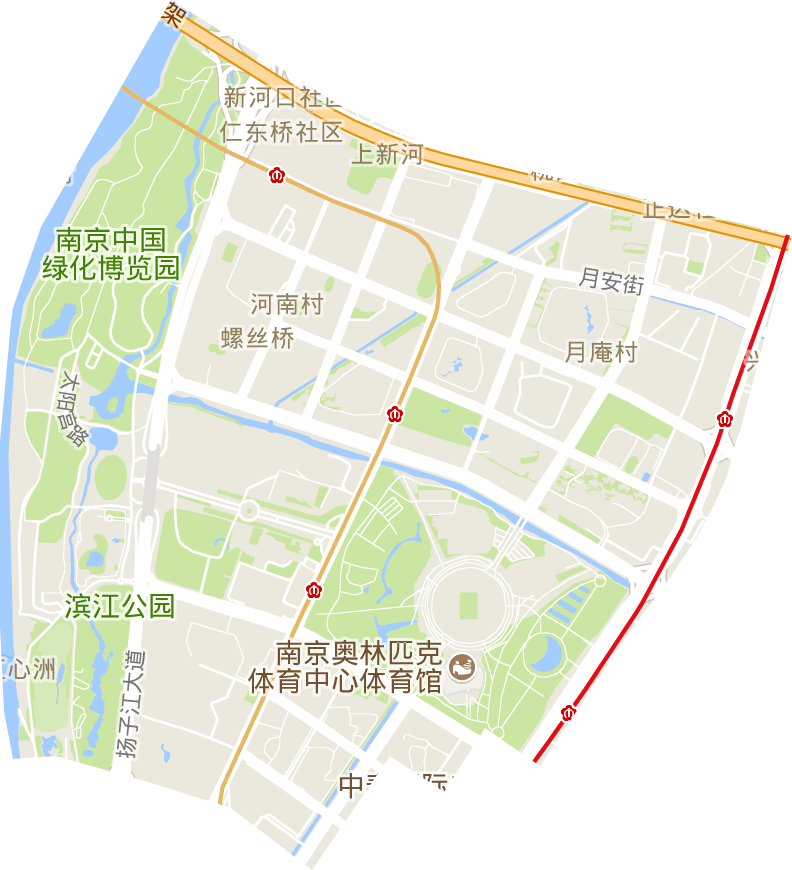 兴隆街道电子地图