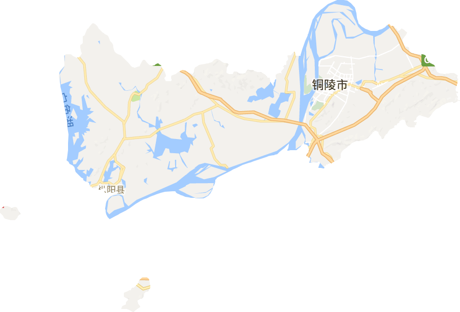铜陵市电子地图