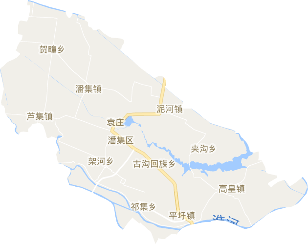 潘集区电子地图