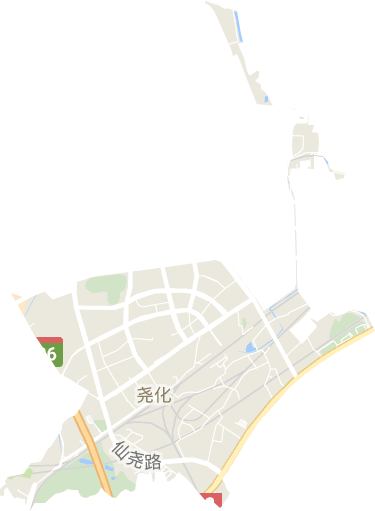尧化街道电子地图