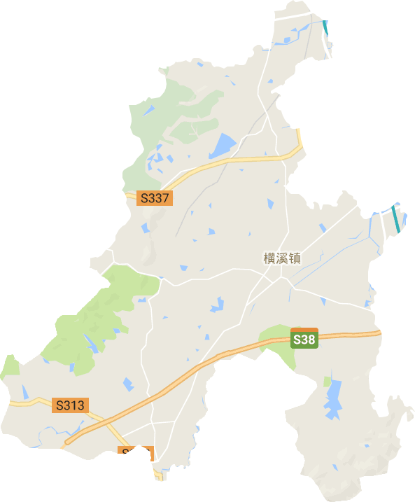 横溪街道电子地图