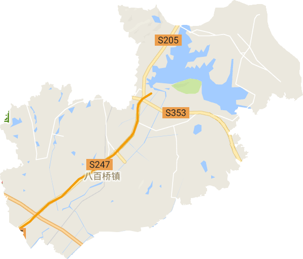 金牛湖街道电子地图