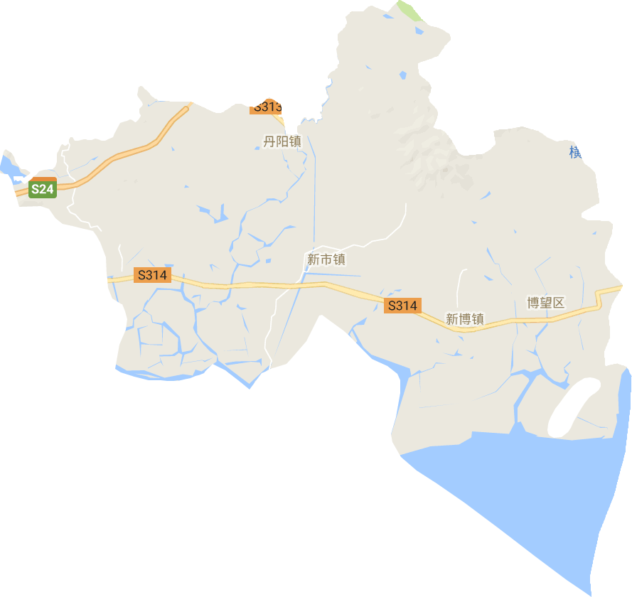 博望区电子地图