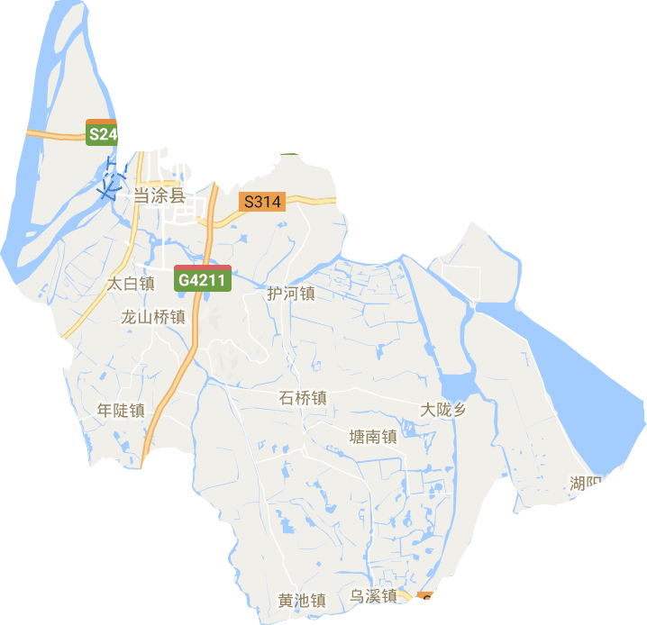 当涂县电子地图