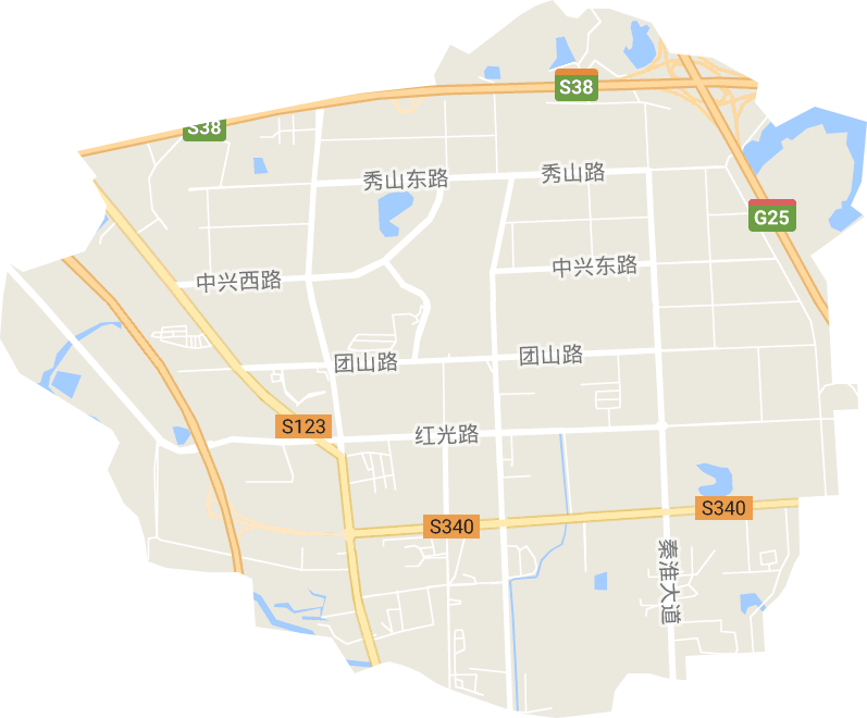 溧水开发区电子地图