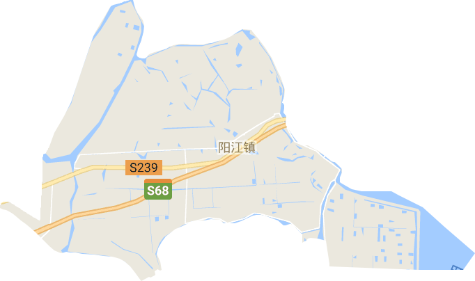 阳江镇电子地图