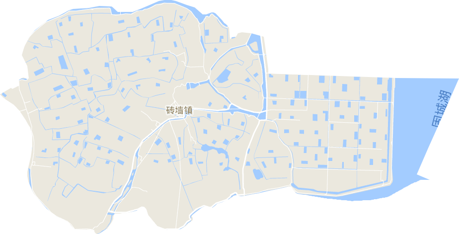砖墙镇电子地图